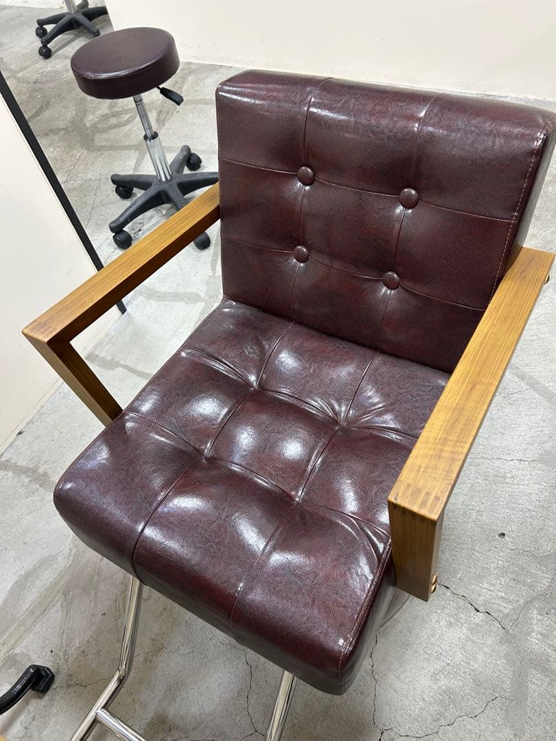 【中古】椅子 美容室 美容院 スタイリングチェア#03