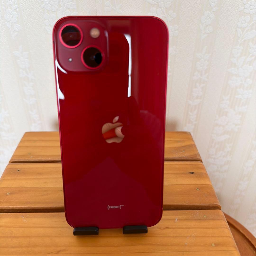 iPhone13プロダクトレッド 256GB SIMフリー 外箱&付属品