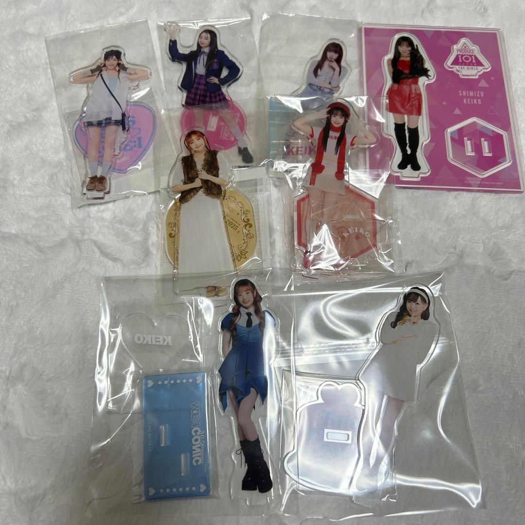 ME:I 清水恵子 アクスタ コンプ 制服 日プ