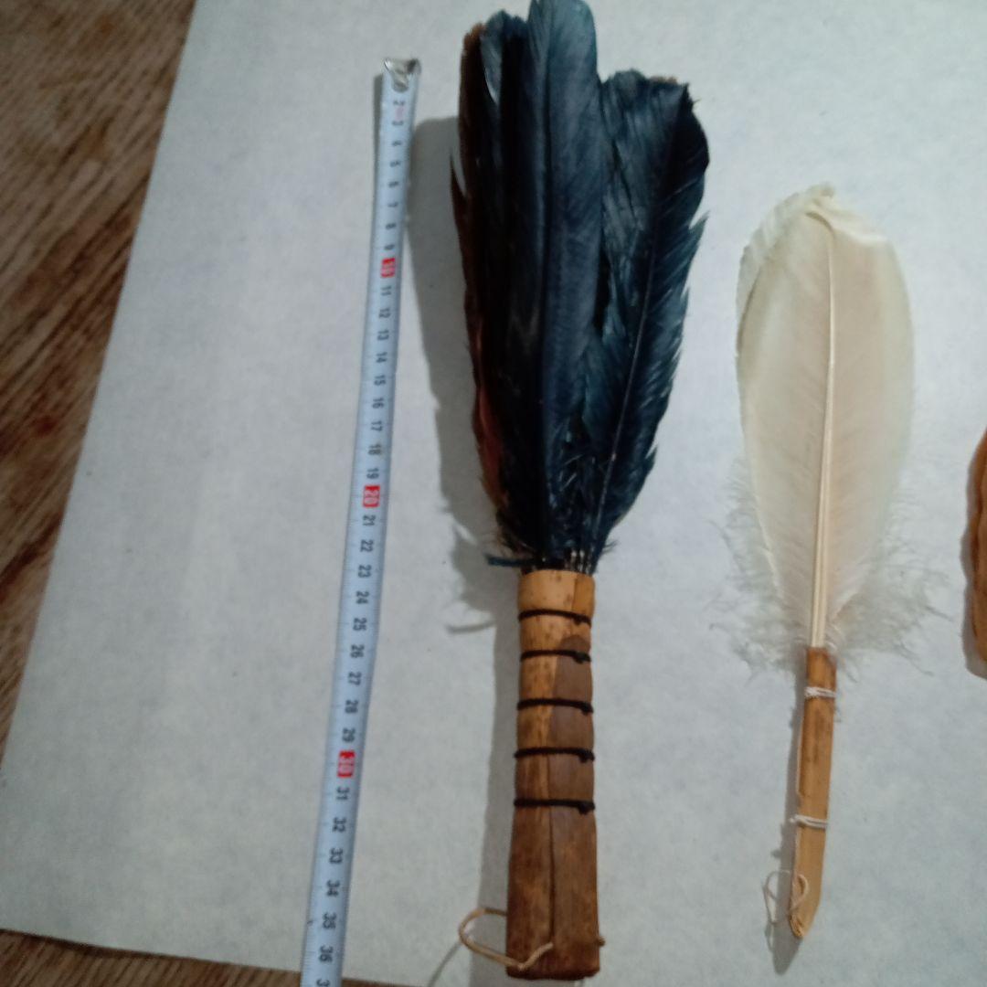 茶道具　羽箒3本セット