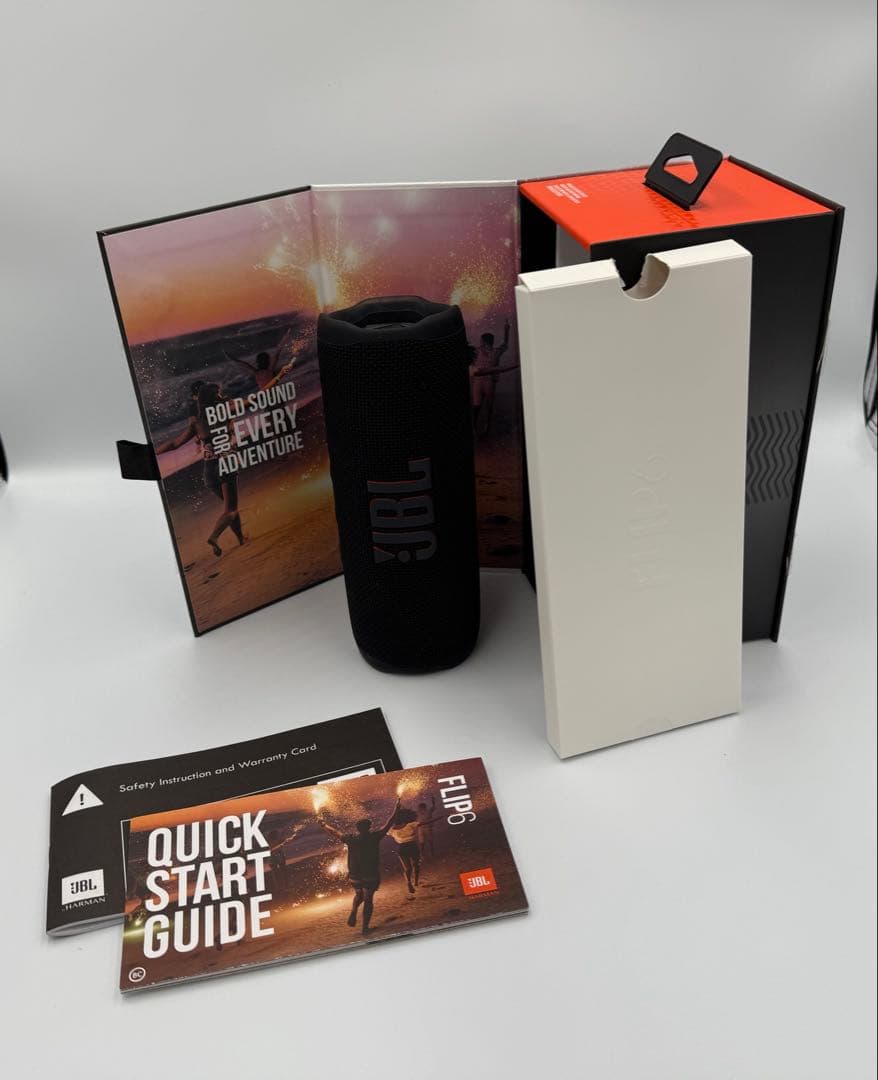 セギナミンC　JBL FLIP 6 Bluetoothスピーカー ブラック