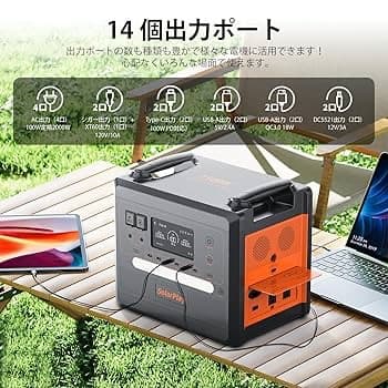 ポータブル電源 2300Wh 14出力ポート