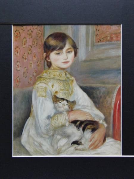 ピエール・オーギュスト・ルノワール、ジュリー・マネ（あるいは猫を抱く子供）