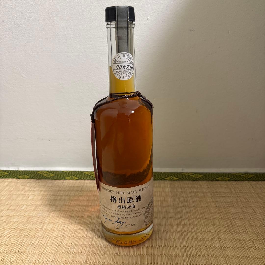 サントリー　樽出原酒　酒精58度