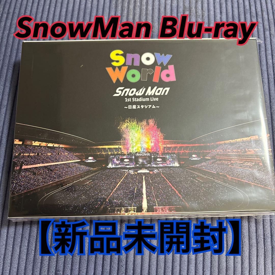 新品未開封　Man  World 日産スタジアム Blu-ray
