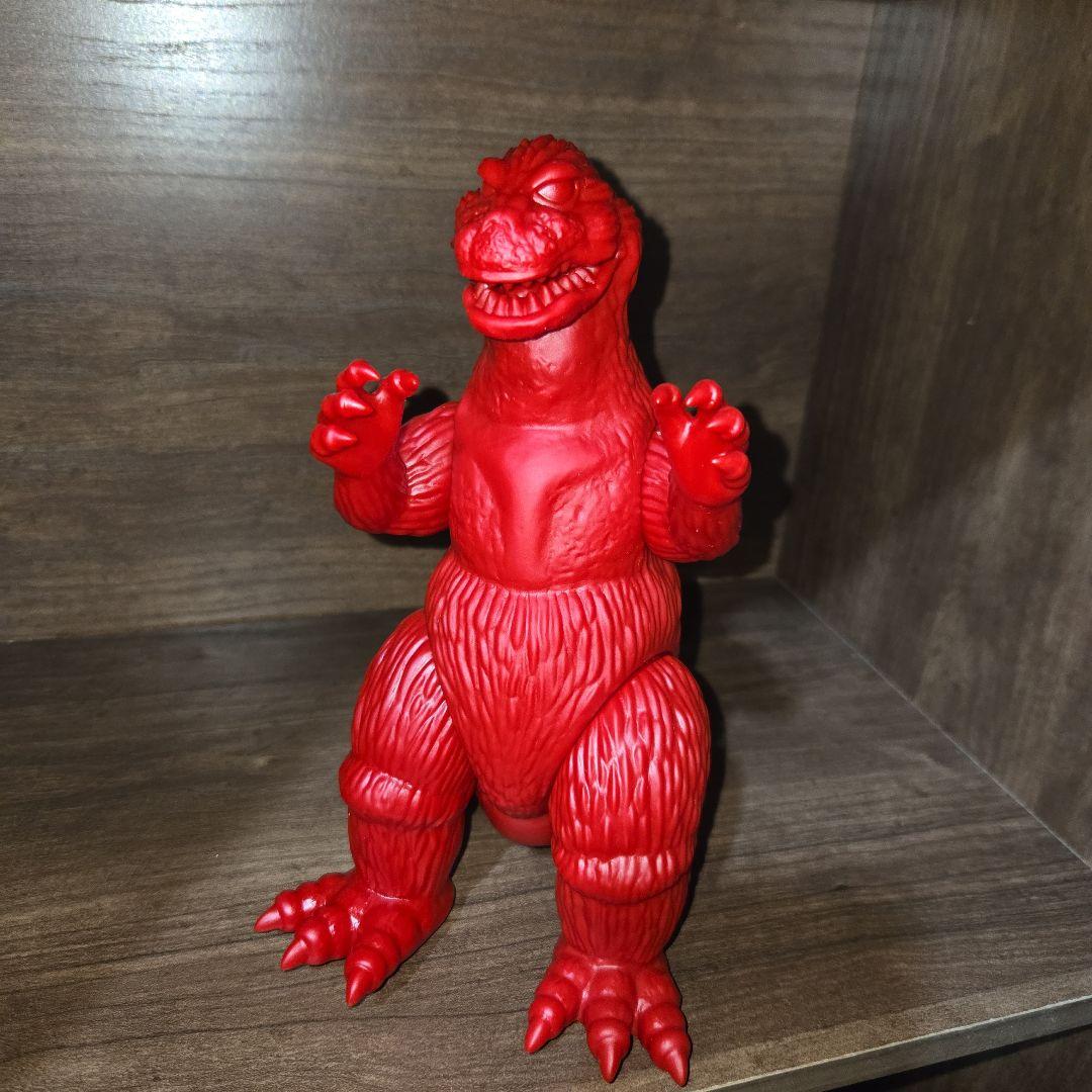 ゴジラ ソフビ マーミット 赤 レッド ゴジラ62
