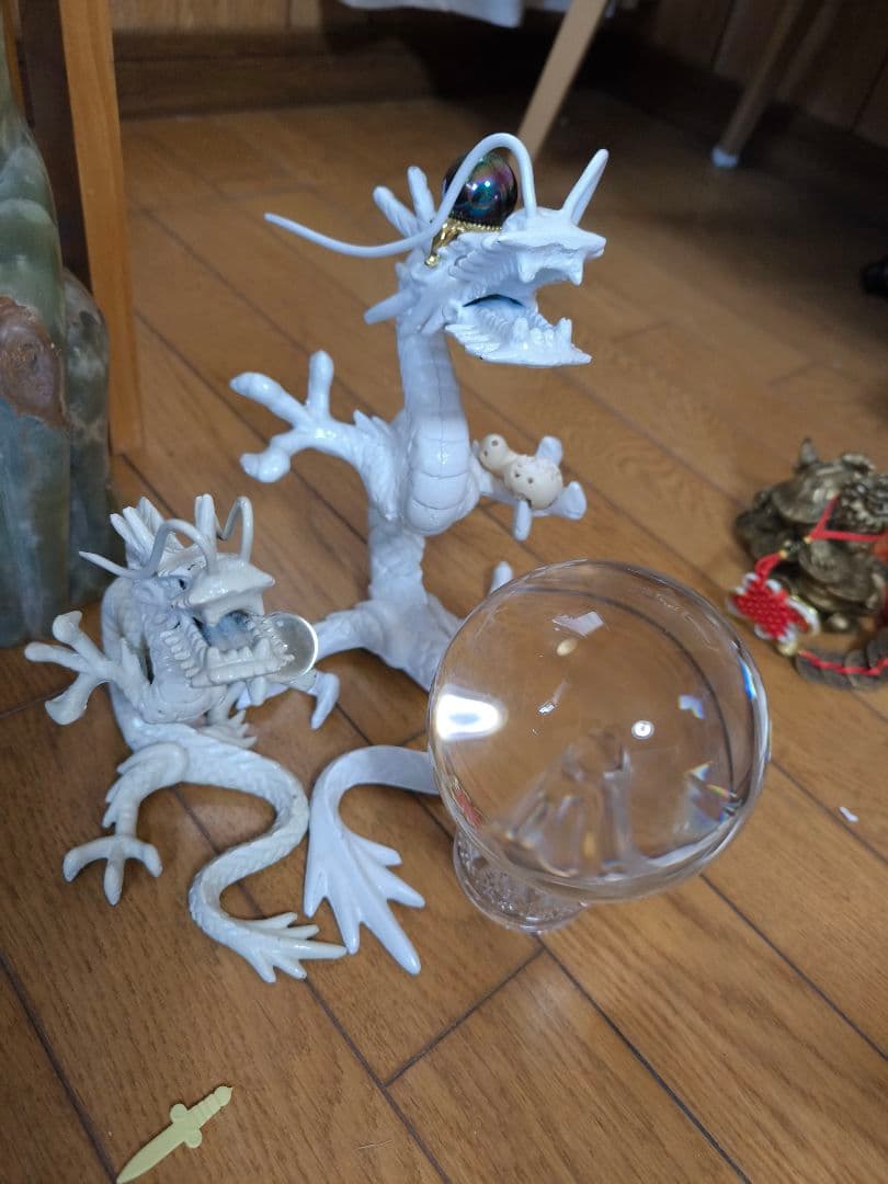 白龍2　とガラス玉
