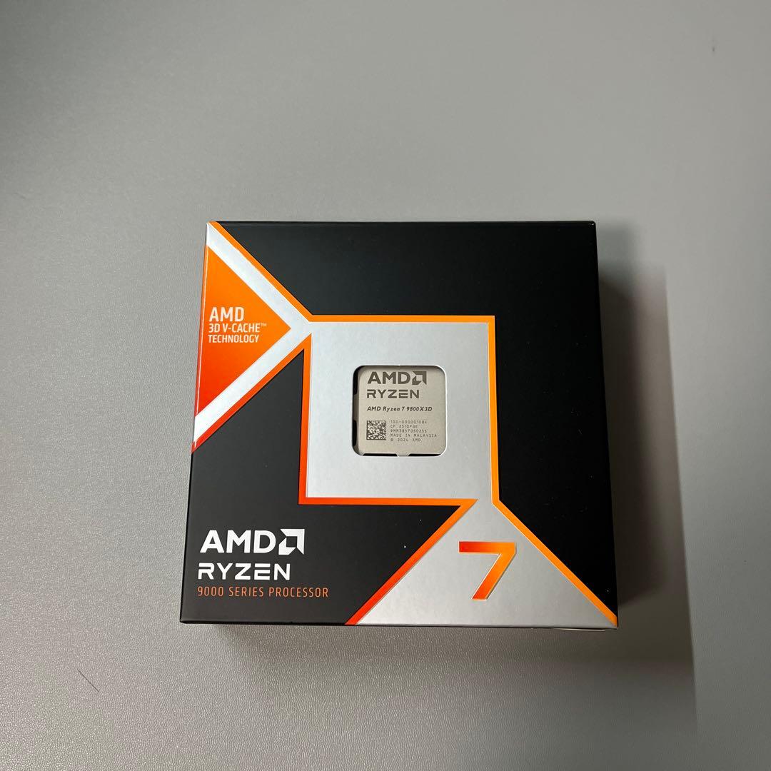 CPU AMD Ryzen7 9800X3D