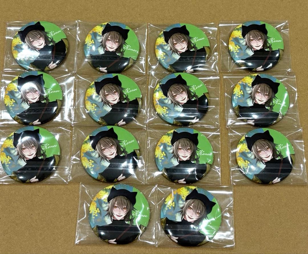 ニトロキラル　タワーレコードカフェ　Lamento　コノエ 缶バッジ