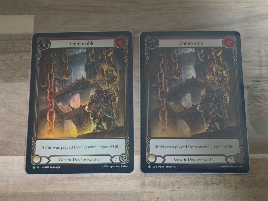 M*a様 Flesh and Blood Unmovable ２枚 PR fab