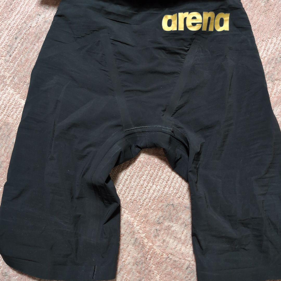 高速水着 ARENA アクアフォースX ARN-0003M ブラック×ゴールド