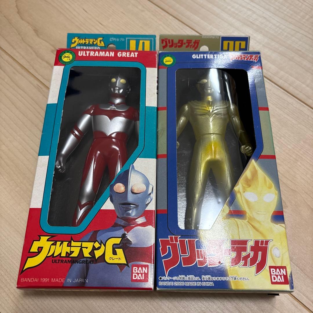 ウルトラマンG グリッターティガ　1991年製　レア
