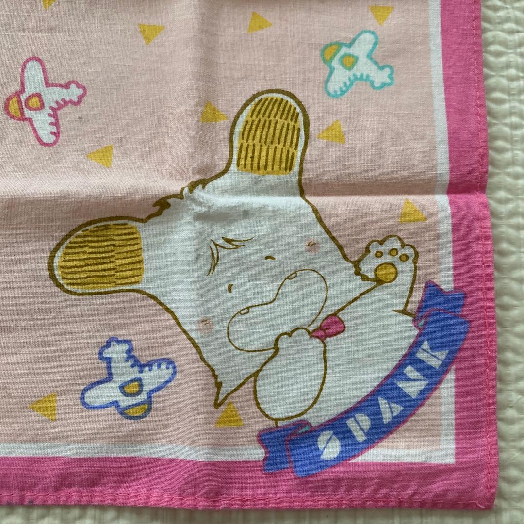 JAPAN AIR LINES  おはよう！スパンク ハンカチ　昭和レトロ　貴重