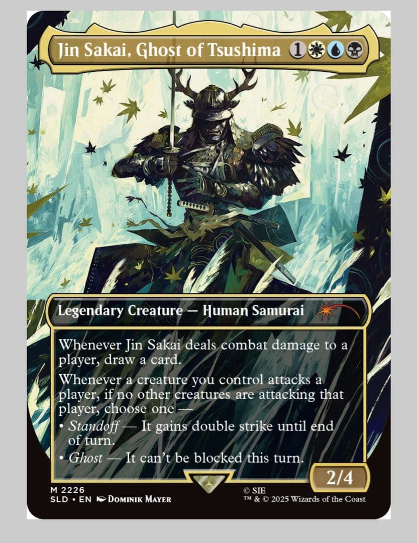 マジック：ザ・ギャザリング Secret Lair x Ghost of Tsushima nonfoil