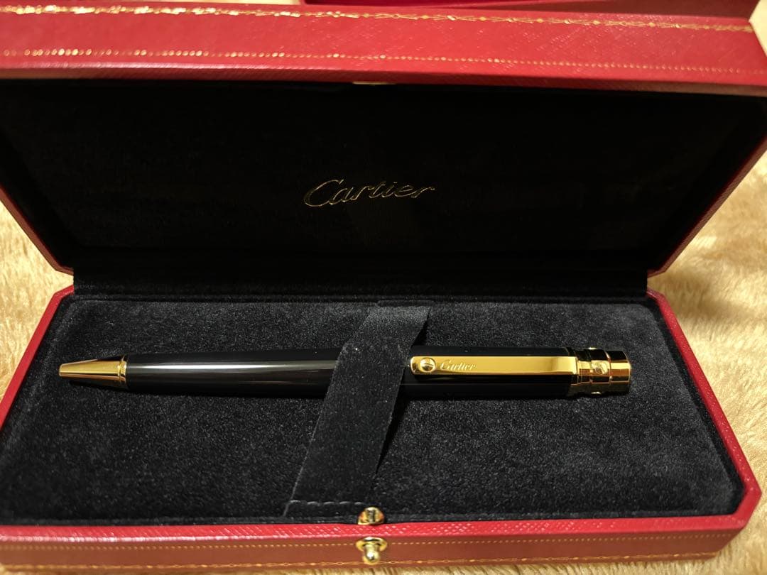 サントス ドゥカルティエボールペン(専用ケース付き) 品番：OP000131