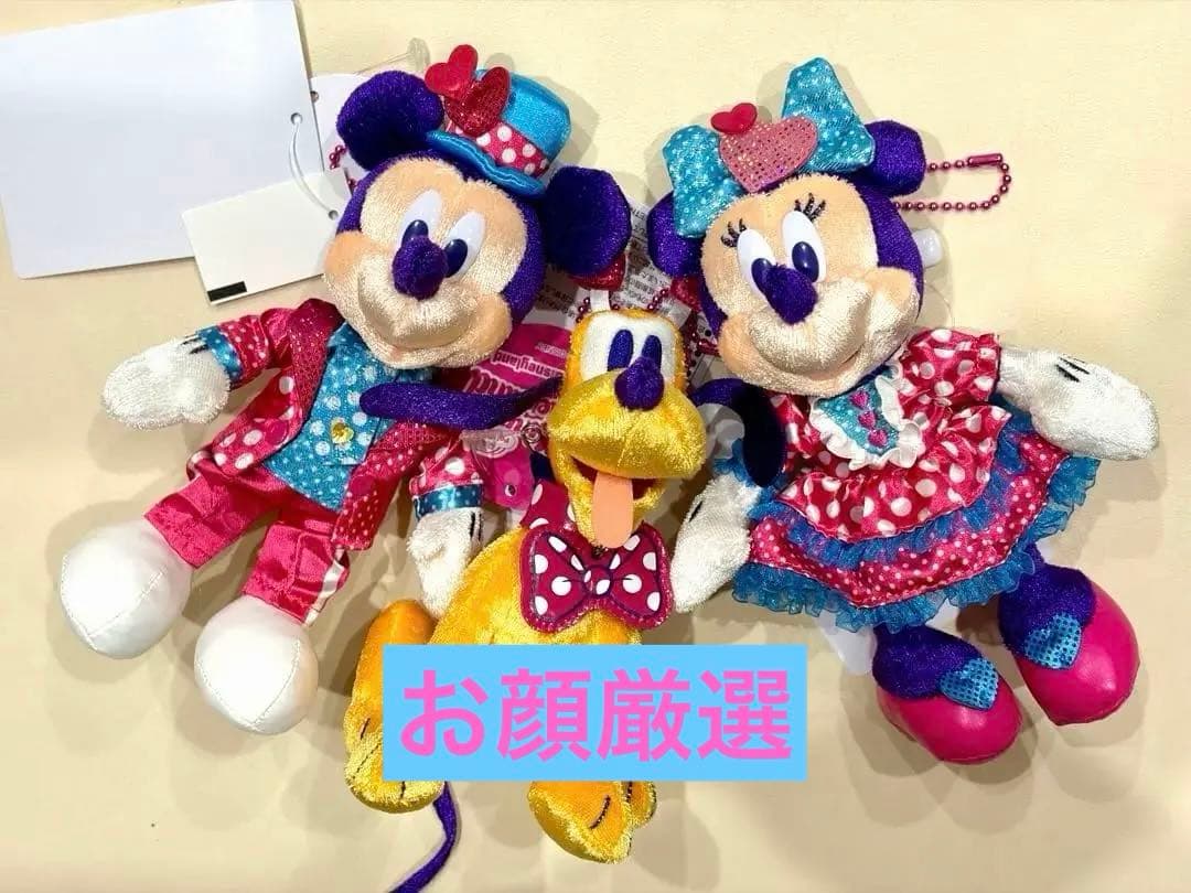 【美品】ディズニー パルパルーザ ミニー ファンダーランド ぬいぐるみバッジ