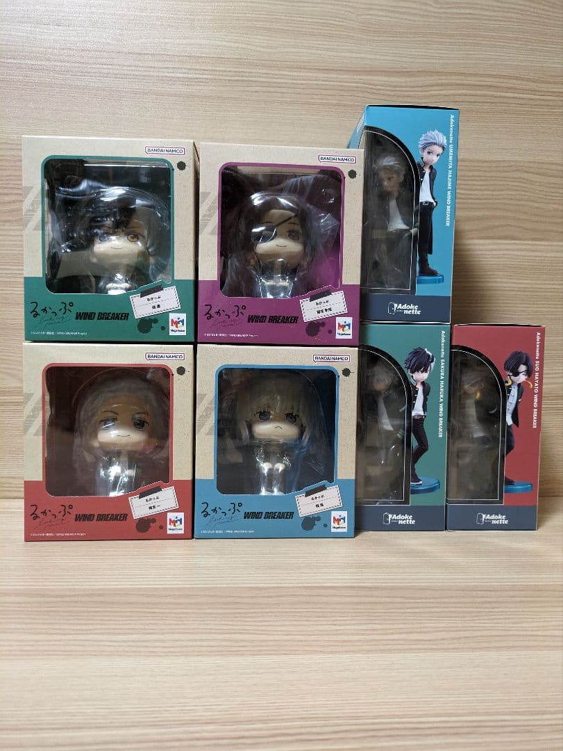 WIND BREAKER 　るかっぷ　Adokenette　桜　蘇芳　梅宮　梶