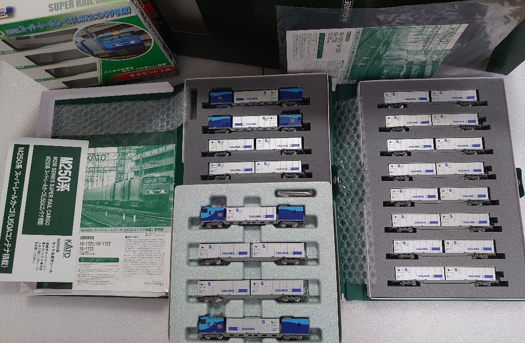 M250系スーパーレールカーゴ U50Aコンテナ積載 基本とB新品+Aセット中古