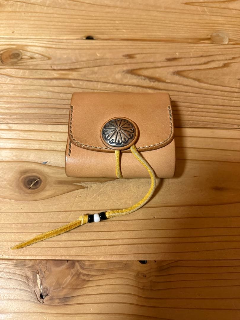 LIFE leather worksコンパクトレザーウォレット