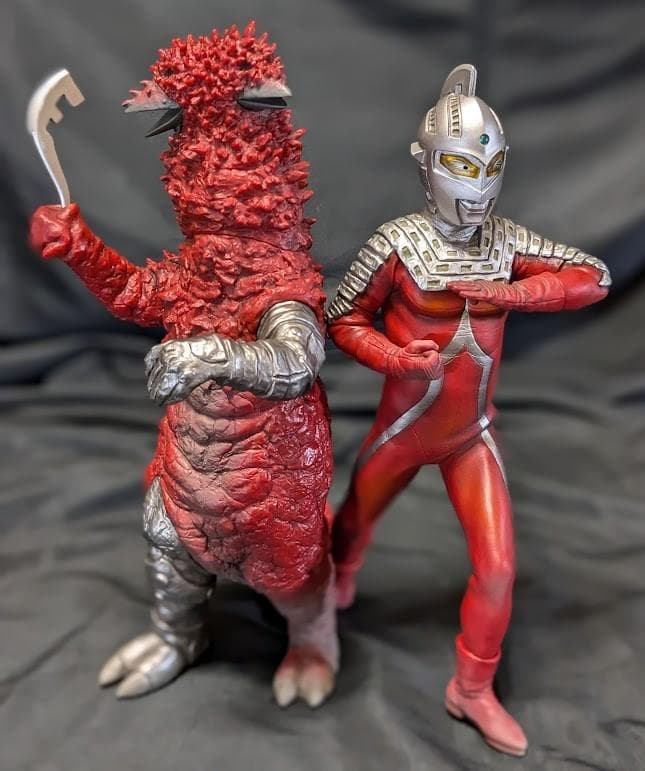 ウルトラセブン＆改造パンドン（ＣＣＰ）1/6特撮シリーズ２体セット