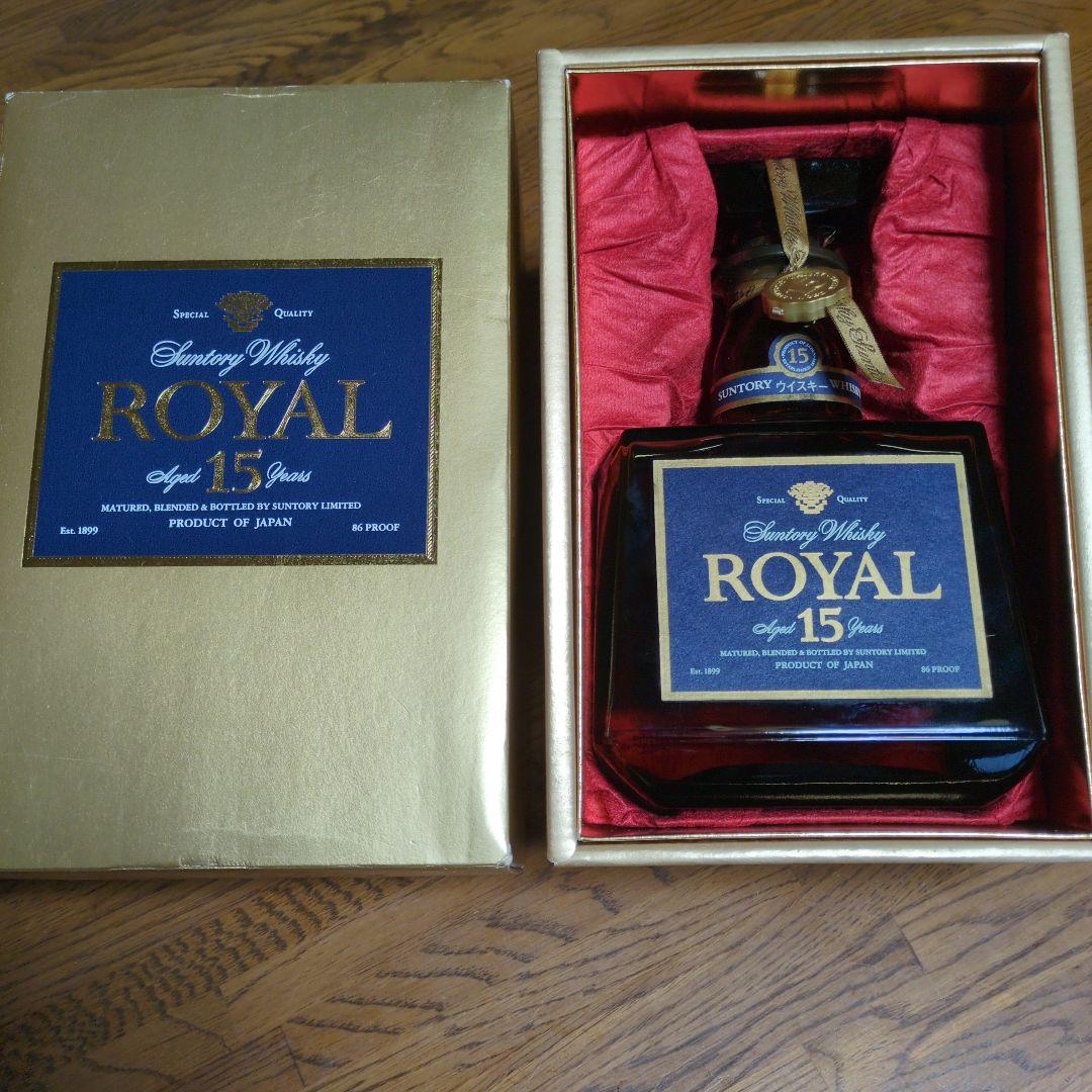 サントリー ローヤル15年 700ml　ブルーラベル