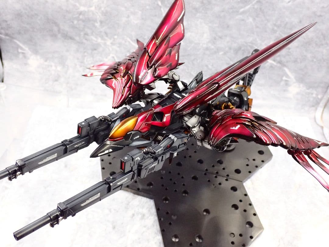 MGSD ウイングガンダムゼロ(EW) リベリオン 全塗装 ガンプラ完成品
