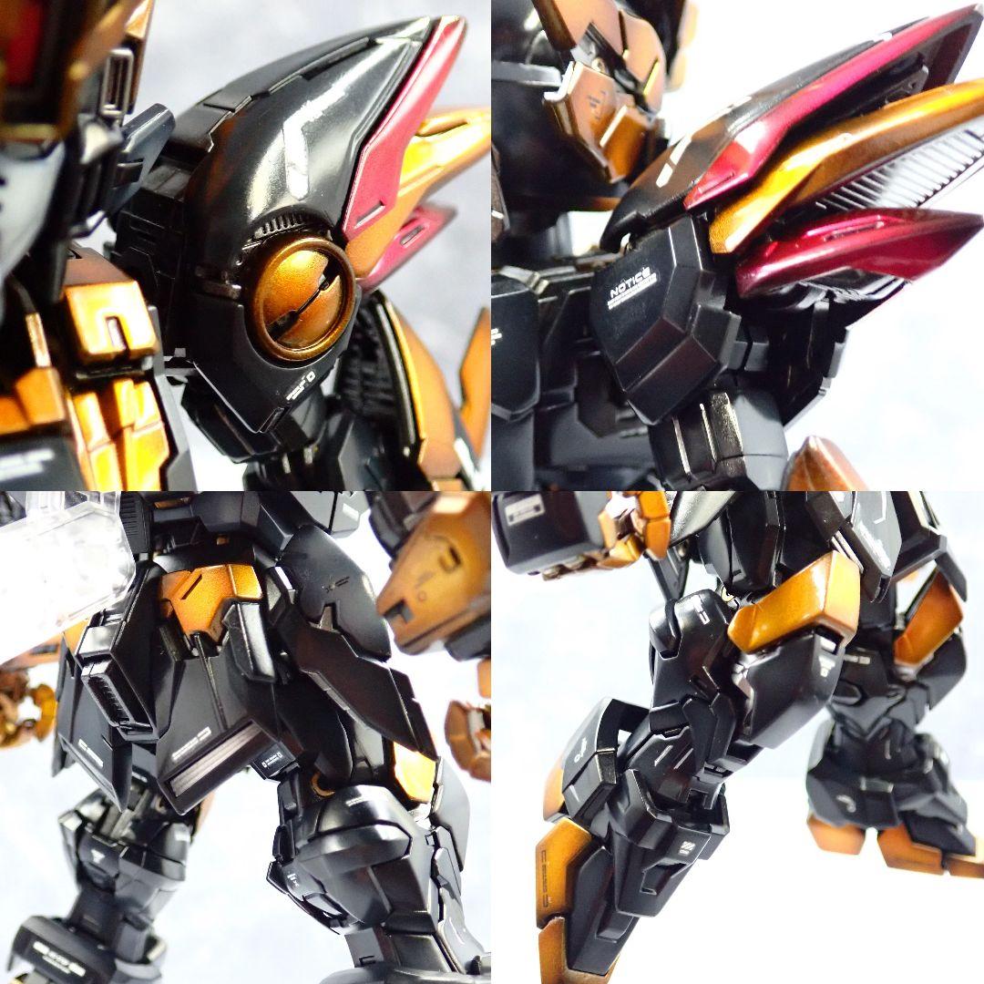 MGSD ウイングガンダムゼロ(EW) リベリオン 全塗装 ガンプラ完成品