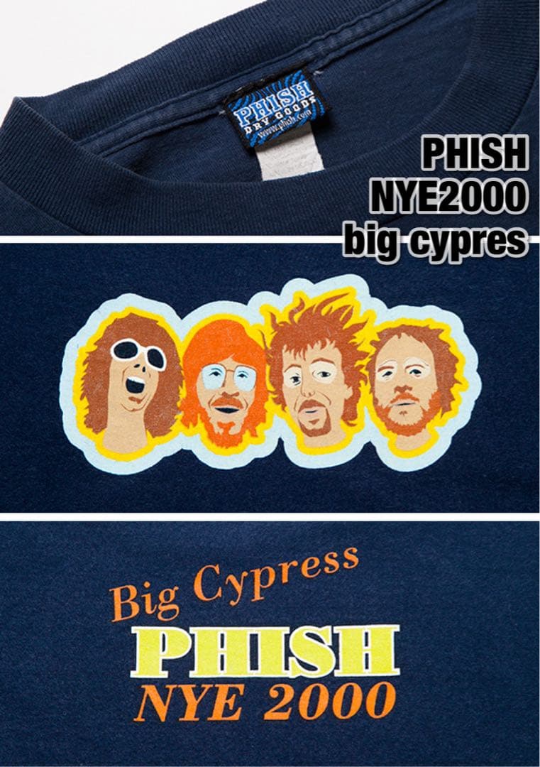 PHISH NYE2000 バンド Tシャツ フィッシュ ジャム 1999 2K