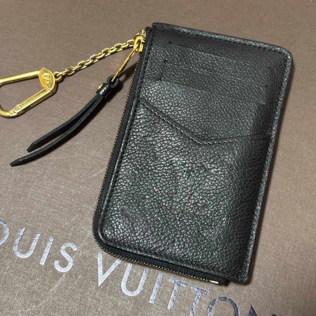 Louis Vuitton ブラック アンプラント レクト ヴェルソ