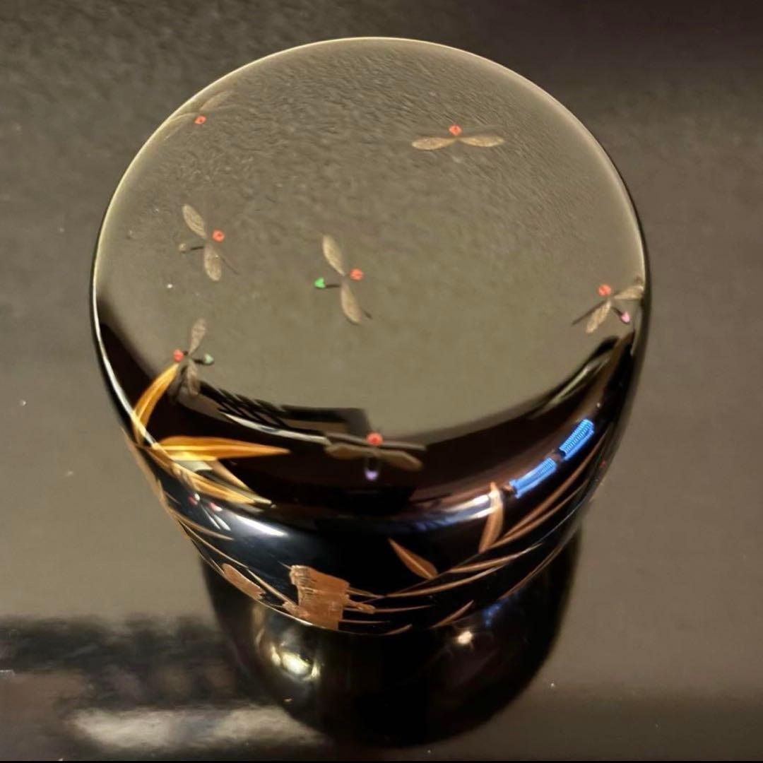 茶道具　《棗》蛍蒔絵　利休