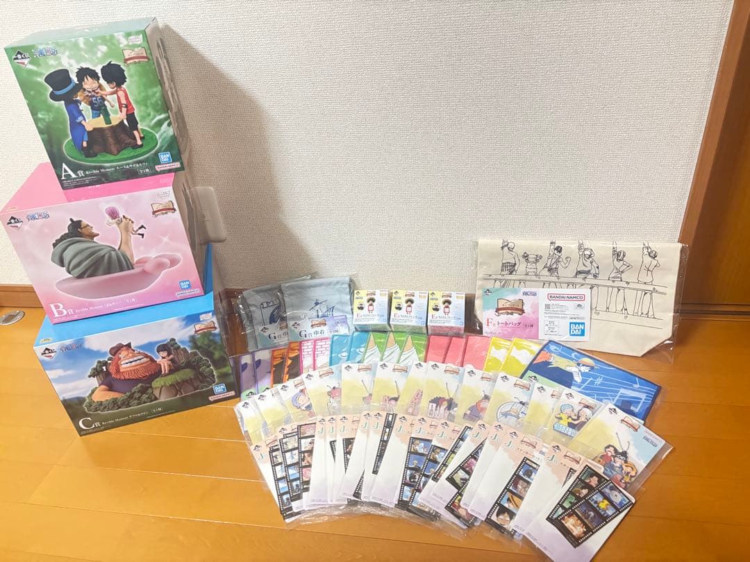 ワンピース一番くじまとめ売り