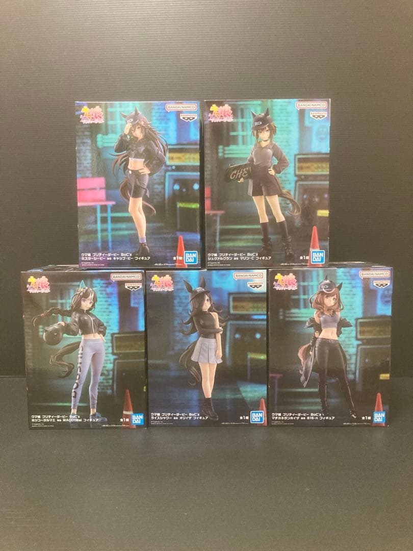 ウマ娘 プリティーダービー　BoC'z フィギュア 5体セット まとめ売り