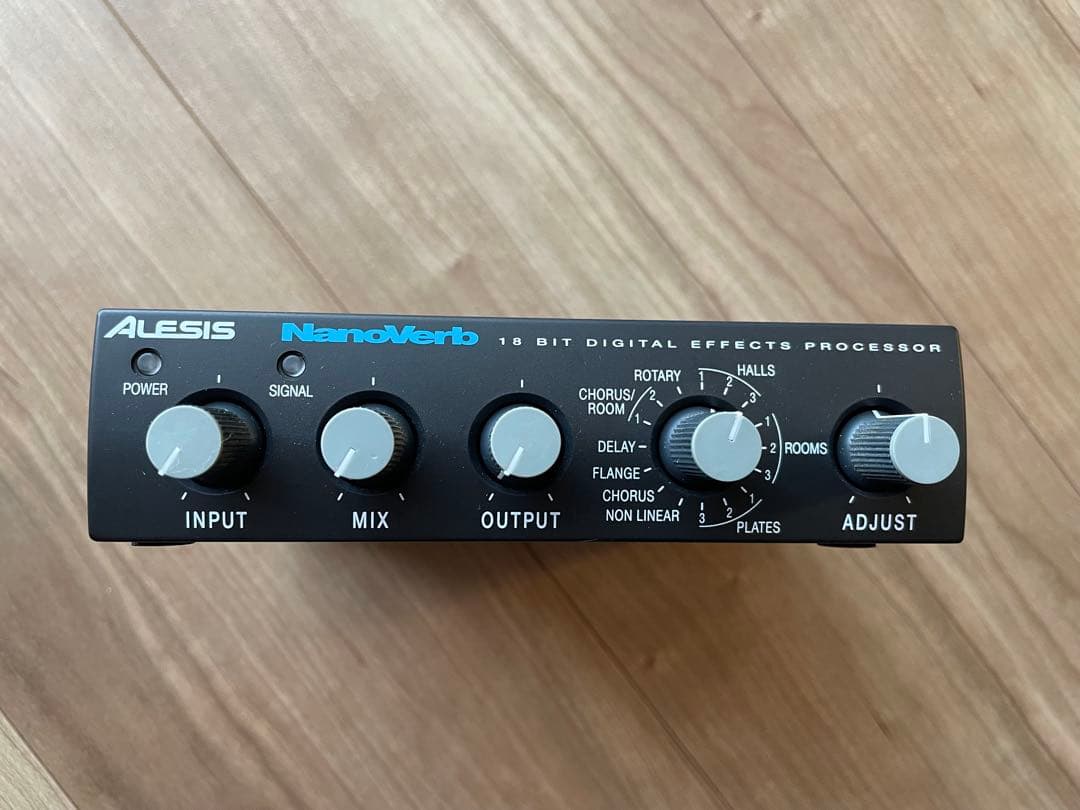Alesis NanoVerb 18ビットデジタルエフェクトプロセッサー