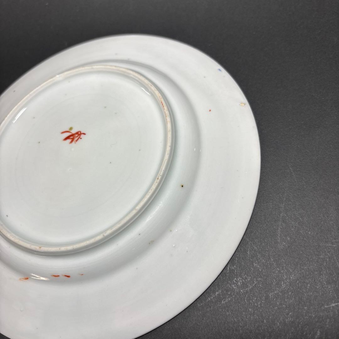 オールド香蘭社　明治期　デザート皿　里帰り品