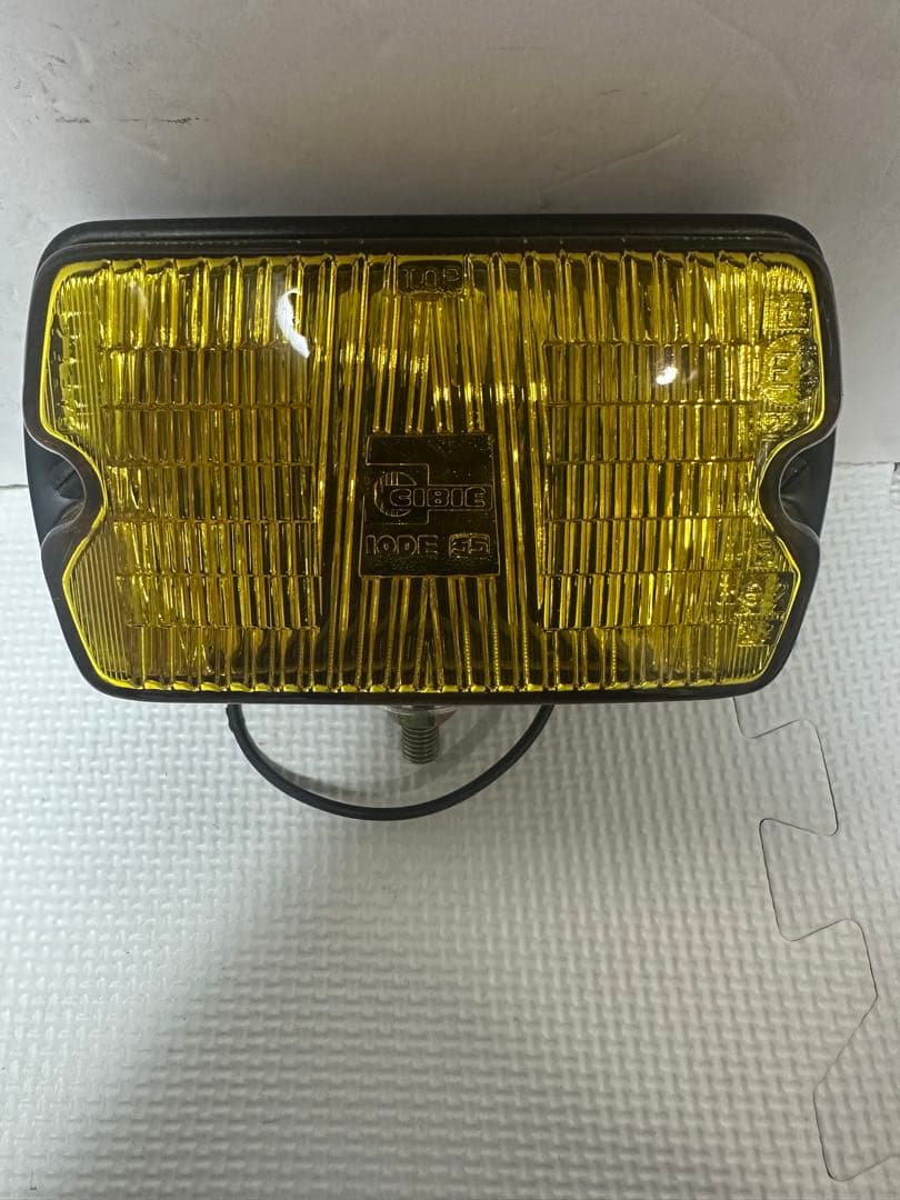 ダニエル希少/黒カバー付き当時物CIBIEフォグランプIODE35