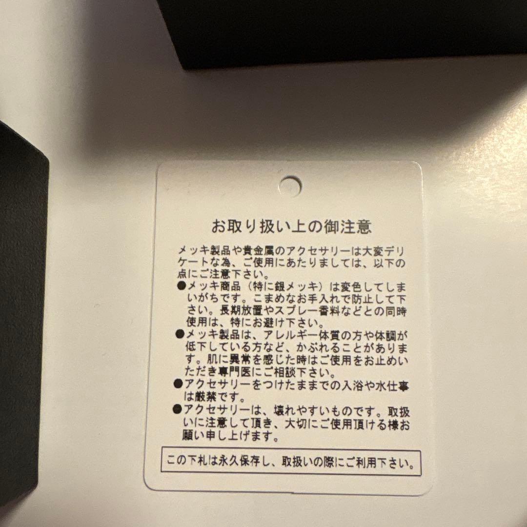 岩田剛典　GOD ONLY KNOWS ピアス