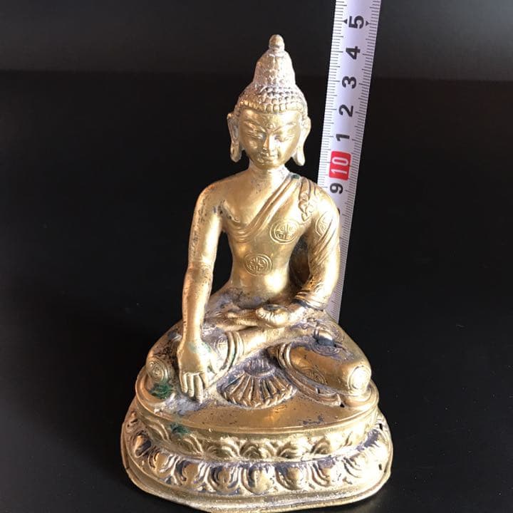 時代物 仏教美術 古銅 仏像 置物