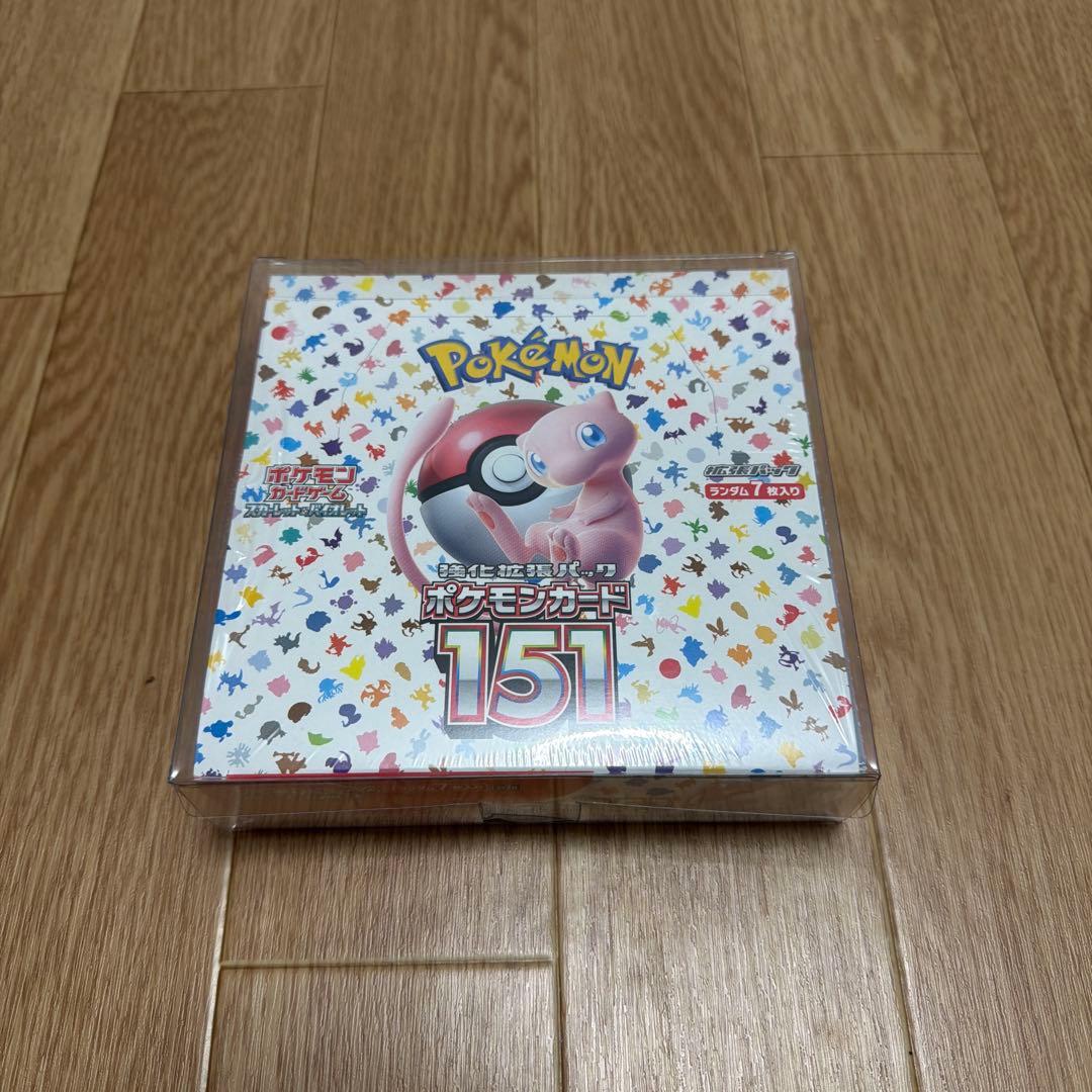 ポケモンカード　151 BOX 未開封　シュリンク付き