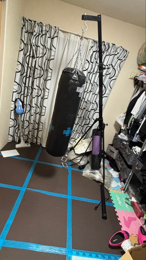 （決まり）シングルスタンドタイプでトレーニング