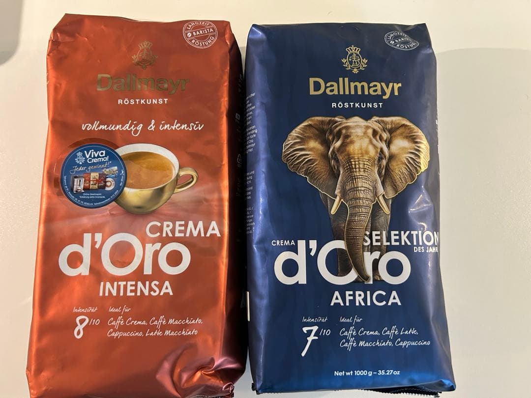 【バラ売り可】Dallmayr ダルマイヤー d'Oro 1kg 2種