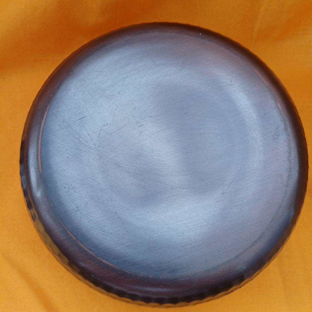 玉川堂 鎚起銅器　袋型 建水 共箱付き