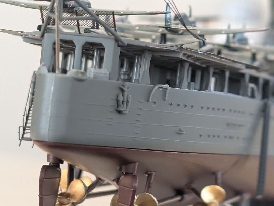 旧、日本海軍　航空巡洋艦　最上　1/350スケール　タミヤ