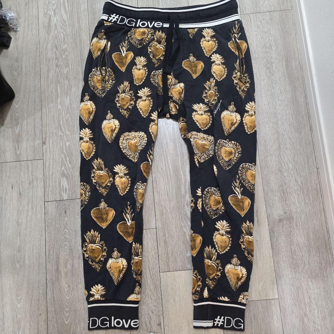 DOLCE&GABBANA ハート柄レッグウェア