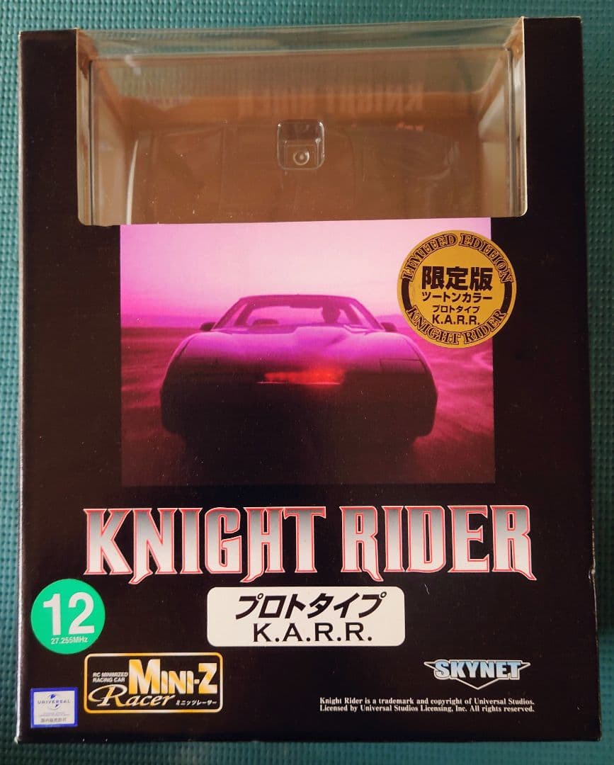 RCミニッツレーサー　ナイトライダー K.A.R.R. 限定版オマケ付き