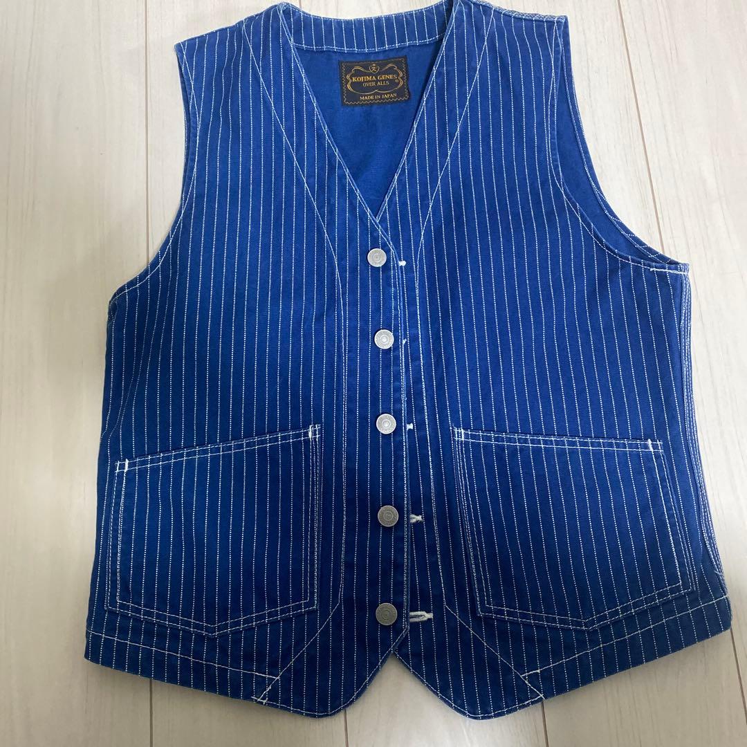 KOJIMA GENES ストライプ ベスト