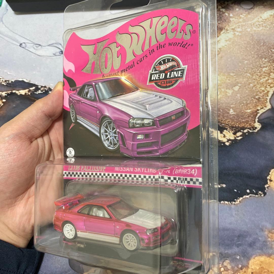 ミニカー Hot Wheels RLC Nissan Skyline GT-R R34