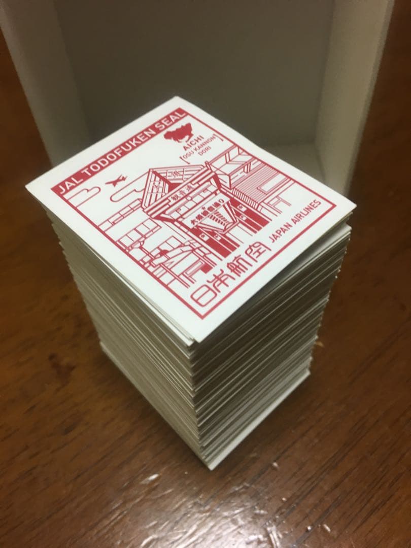 ★JAL★47都道府県シール★非売品