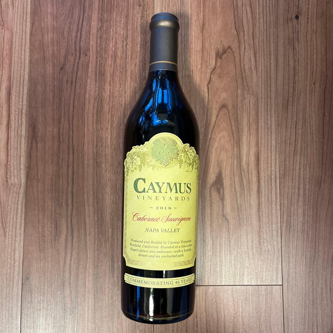 ワイン Caymus Vineyards 2018 Cabernet Sauvignon