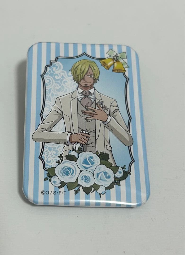 ワンピース onepiece ウエディング 缶バッジ サンジ