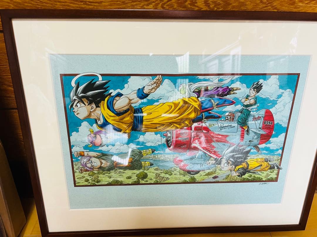 めんぼONE PIECE ドラゴンボール　尾田栄一郎＆鳥山明直筆サイン新品